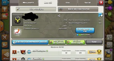 CLAN nv 15 clash of clans