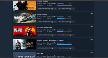 Conta Steam Com Rocket League