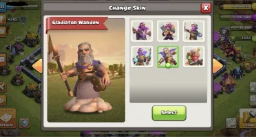 Conta Clash of Clans CoC - CV13 FULL + 14 skins de heróis