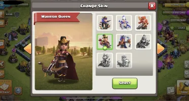 Conta Clash of Clans CoC - CV13 FULL + 14 skins de heróis