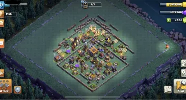Conta Clash of Clans CoC - CV13 FULL + 14 skins de heróis