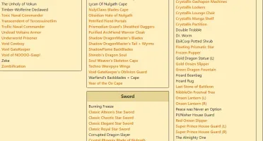 Conta AQW - 13 Anos - Late Game - Hard Farms - Rares.