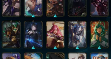 Conta LoL plat 4 flex/prata 2 solo duo 168 skins