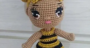 Amigurumi Boneca Bee