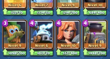 Clash Royale lv maximo