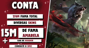 Albion Online - Conta 278M Fama + 15M Fama Amarela