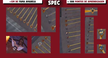 Albion Online - Conta 278M Fama + 15M Fama Amarela