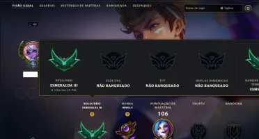 Esmeralda 3 com 55 Champs e 4 Skins ( MONO ADC )