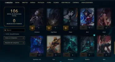 Esmeralda 3 com 55 Champs e 4 Skins ( MONO ADC )