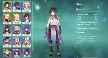 Conta AR 20 / Xiao e Kazuha