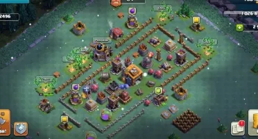 Clash of clans cv12 quase full