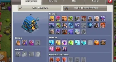 Clash of clans cv12 quase full