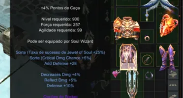 CONTA MEGAMU Sm Full+Itens 191Rr Lv1000