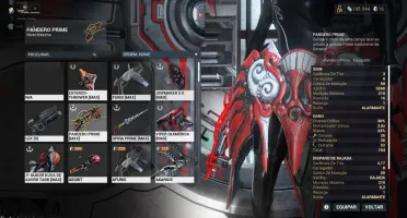 Conta Warframe Maestria 20 - Endgame + Skins