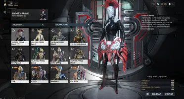 Conta Warframe Maestria 20 - Endgame + Skins