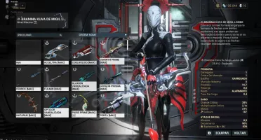 Conta Warframe Maestria 20 - Endgame + Skins