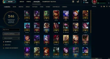 Conta de League Of Legends boa para começar a jogar