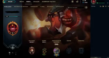 Conta de League Of Legends boa para começar a jogar