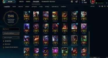 Conta de League Of Legends boa para começar a jogar