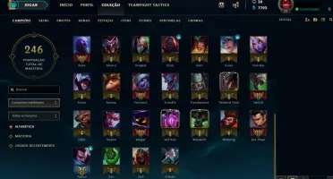 Conta de League Of Legends boa para começar a jogar