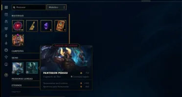 Conta platina 2 com 4 skins e 28 champs