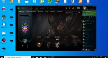 Conta lvl 242, s7 platina , s8 diamante e s9 platina.