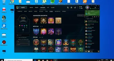 Conta lvl 242, s7 platina , s8 diamante e s9 platina.