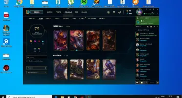 Conta lvl 242, s7 platina , s8 diamante e s9 platina.