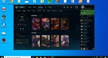Conta lvl 242, s7 platina , s8 diamante e s9 platina.