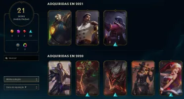Conta DIAMANTE 4 LOL