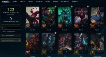 Conta DIAMANTE 4 LOL