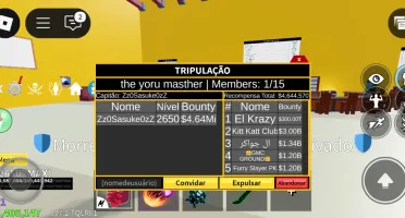 CONTA DE BLOX FRUITS COM GRAVITY FULL V2 DARK BLADE 2X MONEY