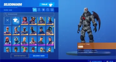 Conta FORTNITE com salve o mundo / Skins primeiros passes