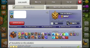 CLASH OF CLANS CV 10 LVL 125
