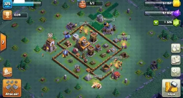 CLASH OF CLANS CV 10 LVL 125