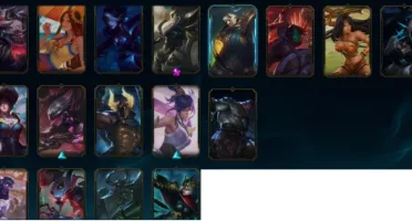 Conta LoL LVL 384 Plat III muitas skins,email p/ troca