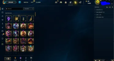 Conta Lol de 2014,131 champs, 131 skins