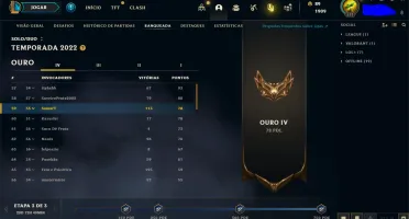 Conta Lol de 2014,131 champs, 131 skins