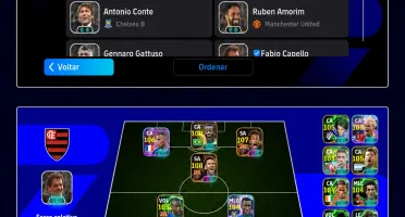 Conta eFootball 3270+ Braaba, Só Epicos e Lendas!!