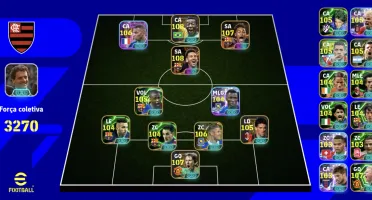 Conta eFootball 3270+ Braaba, Só Epicos e Lendas!!