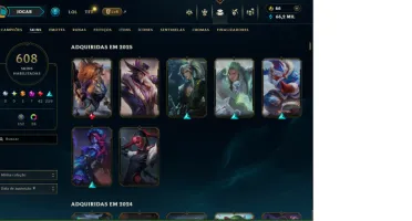 Conta Lol E Valorant Full Acesso Com Várias Skins, Diamante