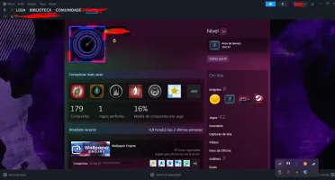 Steam 7 Anos - Lv10 + 115 Jogos (No Precinho)