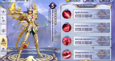 CONTA SAINT SEIYA AWAKENING - Milo Divino Full Skill