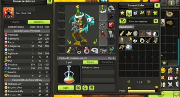 Conta dofus touch - Cra lvl 184 servidor PANDAWO