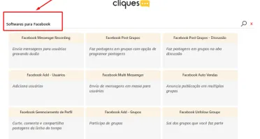 Robô SocialCliques - Conjunto de vários tipos de robôs em 1