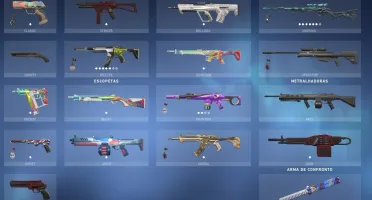 VENDO CONTA VALORANT COM 4 SKINS DE FACA UPADAS
