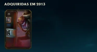 Conta lol única (pax, Silver Kayle, black alistar e etc..)