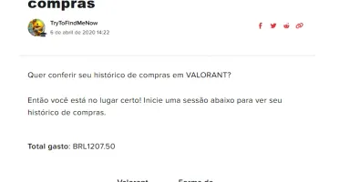 Conta Valorant 1200 Reais Em Skins!!