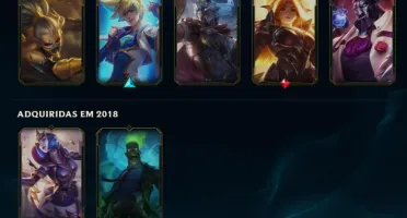 Conta do lol unranked 150+ skins com ultimates