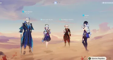 Ar 49 - Neuvillette + Yelan + Ayaka e arma dela + Kazuha +